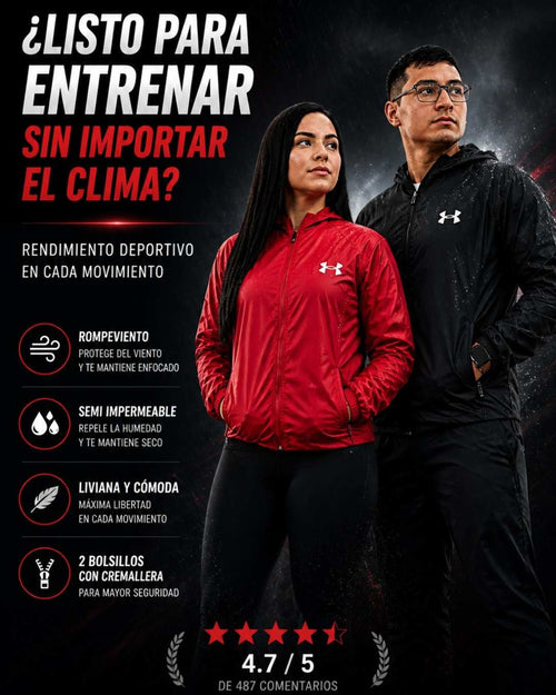 Chaqueta Rompeviento Unisex