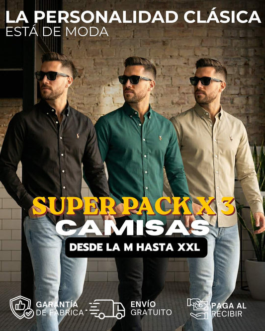 Camisa Clásica Manga Larga